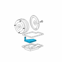 OEM Ford E-150 Filter Diagram - 8C3Z-7A098-D