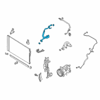 OEM 2017 Infiniti Q60 Hose-Flexible, Low Diagram - 92480-4GD0B