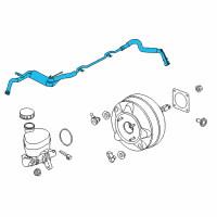 OEM Ford Mustang Vacuum Tube Diagram - FR3Z-2420-K