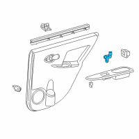 OEM 2001 Toyota Echo Door Ajar Switch Diagram - 84231-52020