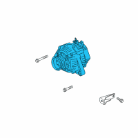 OEM 2008 Toyota Camry Alternator Diagram - 27060-31081-84