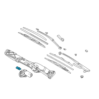 OEM 2003 BMW 525i Motor Crank Arm Diagram - 61-61-8-361-739