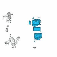 OEM 2002 Infiniti QX4 Duct Assembly-Air Diagram - 16576-4W00A