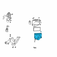 OEM Infiniti I35 Air Cleaner Cover Diagram - 16526-2Y000