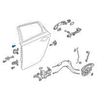 OEM Honda Insight Bolt, Flange (8X22) (Torx) Diagram - 90103-SLA-000