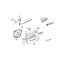 OEM 2007 Chevrolet Impala Lock Switch Diagram - 10340139