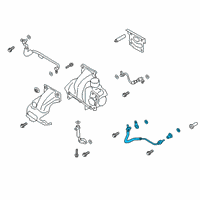 OEM Ford Bronco Oil Inlet Tube Diagram - LB5Z-6K679-A