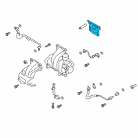 OEM 2019 Ford Ranger Turbocharger Gasket Diagram - K2GZ-9448-A