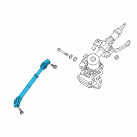 OEM Hyundai Joint Assembly-Steering Diagram - 56400-2W000