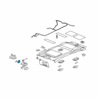 OEM 2006 Chevrolet Equinox Switch Asm-Sun Roof *Gray L Diagram - 22723352