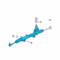 OEM Chrysler Aspen Gear-Rack And Pinion Diagram - 52855758AH