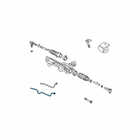 OEM 2004 Ford Expedition Connector Tube Diagram - 6L1Z-3A717-A