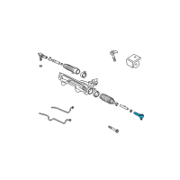 OEM 2004 Ford Expedition Outer Tie Rod Diagram - 2L1Z-3A130-CA