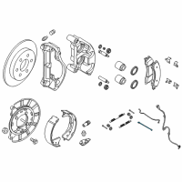 OEM 2018 Nissan Titan XD Hose Assy-Brake Diagram - 46210-EZ56A