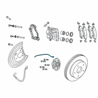 OEM 2021 Ram 1500 Sensor-Wheel Speed Diagram - 68292050AG