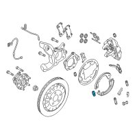 OEM 2012 Ford E-150 Adjuster Diagram - 8C2Z-2041-A