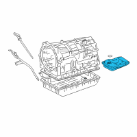 OEM 2000 Lexus LX470 STRAINER Assembly, Oil Diagram - 35330-60030