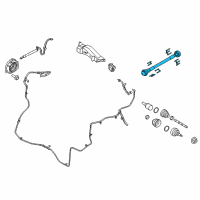 OEM 2019 Ford F-150 Drive Shaft Diagram - JL3Z-4A376-E