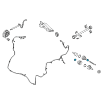 OEM Inner Boot Clamp Diagram - F65Z-3B478-CA