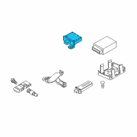 OEM BMW 325xi Trigger Transmitter Rdc Diagram - 36-23-6-781-846