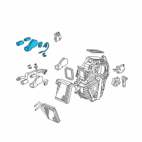 OEM 2006 Honda Odyssey Valve Assembly, Expansion Diagram - 80221-SHJ-A51