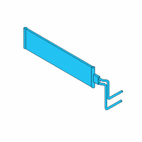 OEM 2017 BMW 550i GT xDrive Power Steering Oil Cooler Diagram - 17-21-7-583-843