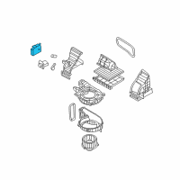 OEM Kia Rio Intake Actuator Diagram - 971251G000