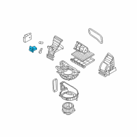 OEM Kia Rondo Resistor Diagram - 0K08A61R20S