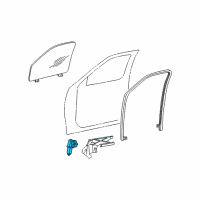 OEM 2006 Lincoln Navigator Window Motor Diagram - 6L1Z-7823394-A