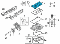 OEM BMW M850i xDrive Gran Coupe CYLINDER HEAD COVER Diagram - 11-12-8-699-190