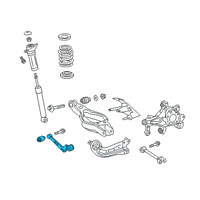 OEM Toyota RAV4 Prime Upper Control Arm Diagram - 48770-0R020