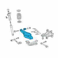 OEM 2021 Toyota Camry Suspension Arm Diagram - 48730-0R050