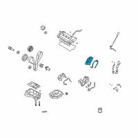 OEM 2009 Kia Optima Cover Assembly-Timing Belt Diagram - 213703E000