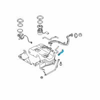 OEM 2003 Nissan Murano Hose-Filler Diagram - 17228-CA000