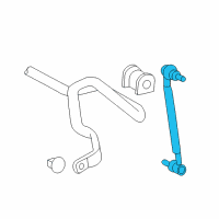 OEM Toyota Stabilizer Link Diagram - 48820-0R010
