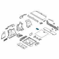 OEM 2015 BMW 328d xDrive Handle, Floor Carpet-Luggage Comp Diagram - 51-47-7-362-136