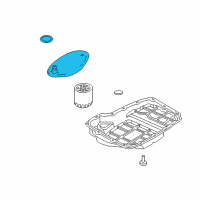 OEM Jeep 4X4 FILTE-Transmission Oil Diagram - 5013470AE