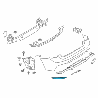 OEM BMW M2 Rear Reflector, Rear Left Diagram - 63-14-7-853-469