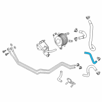 OEM 2020 Infiniti Q50 Hose-Oil Cooler Diagram - 21634-4HK1B
