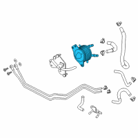 OEM 2022 Infiniti Q50 Cooler Assembly-Auto Trans Oil Diagram - 21606-1XJ0A