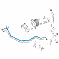 OEM 2018 Infiniti Q60 Tube-Oil Cooler Diagram - 21621-4HK1B