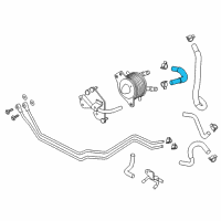 OEM 2021 Infiniti Q50 Hose-Water Diagram - 14055-6HG1B