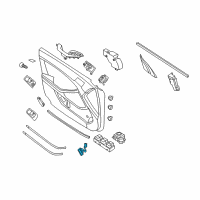 OEM 2015 Kia Optima Switch Assembly-Trunk Lid Diagram - 935552T00087