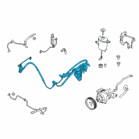 OEM 2016 BMW 535d Dynamic Drive Expansion Hose Diagram - 32-41-6-794-631