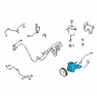 OEM BMW 535d Hydraulic Pump Diagram - 32-41-6-867-160