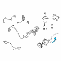 OEM 2015 BMW 740Ld xDrive Suction Hose Diagram - 32-41-6-854-897