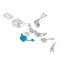 OEM 2013 Hyundai Tucson Body & Switch Assembly-Steering & IGNTION Diagram - 81910-3W020