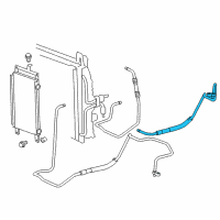 OEM 2016 Chevrolet Impala Limited Inlet Hose Diagram - 20863973