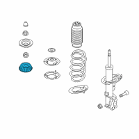 OEM 2020 Kia Rio Insulator Assembly-Strut Diagram - 54611H6000