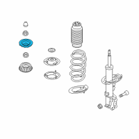 OEM 2021 Hyundai Accent Cover-Insulator Dust Diagram - 54627-H8000